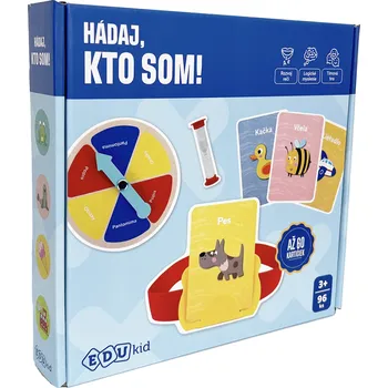 Dřevěná hračka Hádaj, kto som! SK
