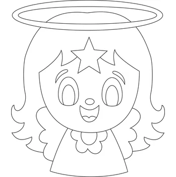 Pískohraní s.r.o. Šablona Anděl Velikost: 420 x 594 mm