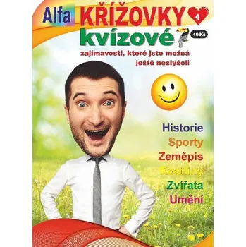 Kniha Alfa křížovky kvízové 4/2024