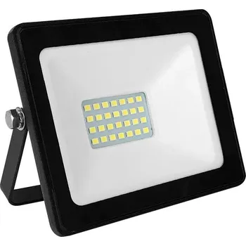 Nástěnné svítidlo LED reflektor LED venkovní reflektor Q 10 W/12-24 V DC/6000 K/880 lm/110°/IP66, černý