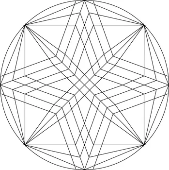 Pískohraní s.r.o. Šablona Mandala 0515 Velikost: 148 x 148 mm