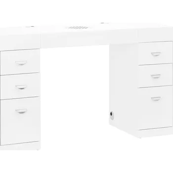 Kosmetický stůl 314 s kazetovým absorbérem bílý