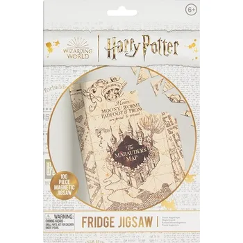 Dekorativní magnet Magnetické Puzzle: Pobertův plánek - Harry Potter