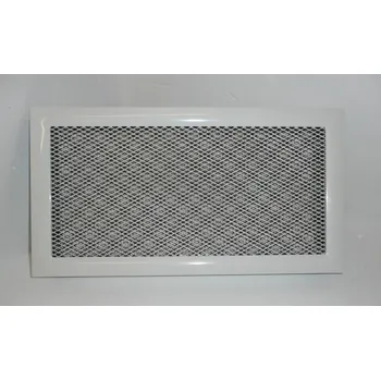 Větrací mřížka mřížky- krbová mřížka komaxit - bílá 19,5x36,5