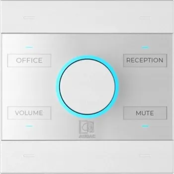 Switch Audac NCP105/W Univerzální síťový PoE panel, bílá verze