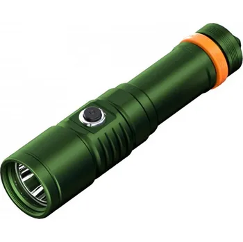 Plavecké brýle Orcatorch PROMO akce: Svítilna D710 + ZDARMA baterie USB-C a karabina Barva: Zelená