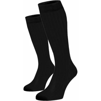 Pánské ponožky Pánské kompresní podkolenky 1. Velikost: 8-9 (EU 42-43), 2. Barva: Černá