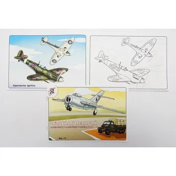 omalovánky Omalovánky A5 Letadla MIG 15
