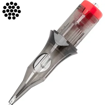 Tetovací jehla Cartridge na tetovanie El Cartel V2 - 0.30 18RL Medium Taper 10 ks.