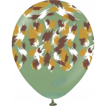Balónek LATEXOVÉ BALÓNKY SAFARI SAVANA 30 CM 25 KS