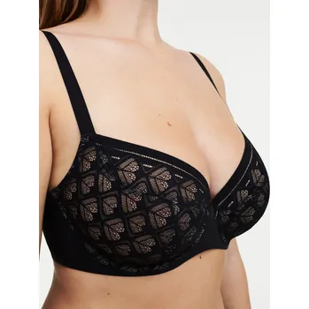 Dámské spodní prádlo Podprsenka nevyztužená CHANTELLE (911M0-02), Barva černá, Velikost 75H