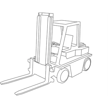 Pískohraní s.r.o. Šablona Vysokozdvižný vozík Velikost: 297 x 420 mm