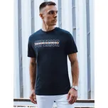 Pánské tričko s potiskem RX5385 Barva: Tmavě Modrá, Velikost: L