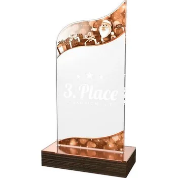 Poháry Bauer Akrylátová trofej WPLA652 | Vánoce