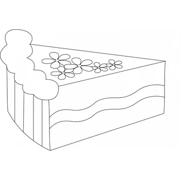 Pískohraní s.r.o. Šablona Klínek dortu Velikost: 460 x 650 mm