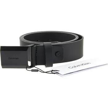 Opasek CALVIN KLEIN Pánský kožený černý pásek K50K512336-BEH-632 Velikost 115