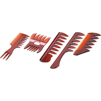 Sada hřebenů se širokými zuby 5 ks.