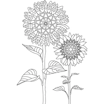Pískohraní s.r.o. Šablona Slunečnice Velikost: 420 x 594 mm