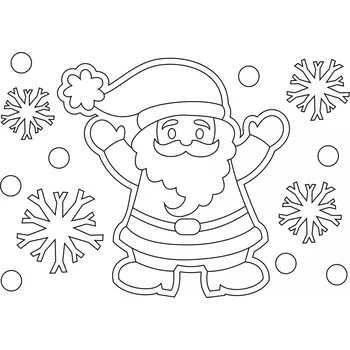 Pískohraní s.r.o. Šablona Vánoční skřítek Velikost: 420 x 594 mm