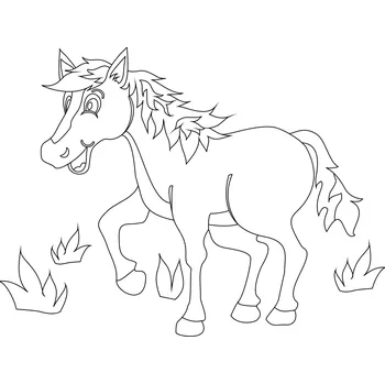 Pískohraní s.r.o. Šablona Koník Velikost: 460 x 650 mm