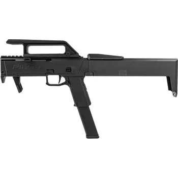 Airsoftová zbraň AceTech AceTech x Poseidon AGENT FMG-9 GBB SMG Deluxe Set s nasvětlovací jednotkou V2 - Černá