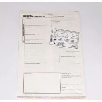 Tiskopis Zjednodušený průvodní doklad A4, samopropis., 1+2 listy ( 1392 )