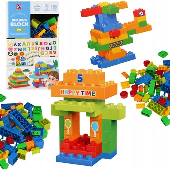 ostatní stavebnice Stavební Stavebnice , stavebnice pro děti 260 dílků