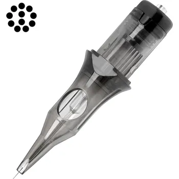 Tetovací jehla Cartridge na tetovanie El Cartel V2 - 0.25 11RS 10ks.