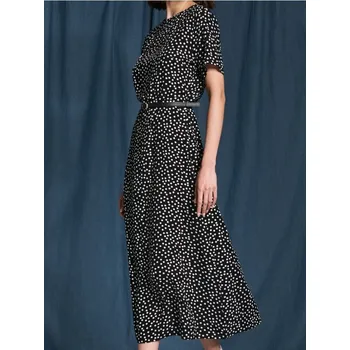 Dámské šaty Sinsay - Puntíkované šaty - vícebarevná - 448BA-MLC - 448BA-MLC-XXS-1