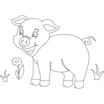 Pískohraní s.r.o. Šablona Prasátko Velikost: 420 x 594 mm