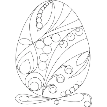 Pískohraní s.r.o. Šablona Velikonoční motiv vajíčko Velikost: 460 x 650 mm