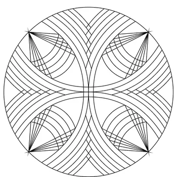 Pískohraní s.r.o. Šablona Mandala 0516 Velikost: 148 x 148 mm