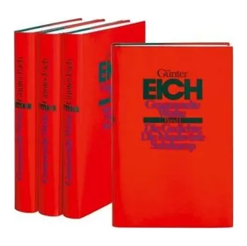 Gesammelte Werke, 4 Bde., rev. Ausg. - Eich, Günter