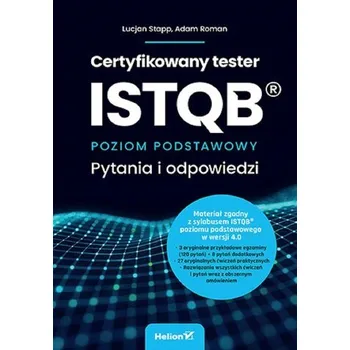 Certyfikowany tester ISTQB. Poziom podstawowy - Adam Roman , Lucjan Stapp [PL] (2024, Taschenbuch, Helion)