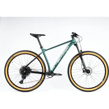 Horské kolo Kolo MTB 29" Lee Cougan Revenge Shimano Deore 1x11 , velikost M -19" zeleno-černá matná