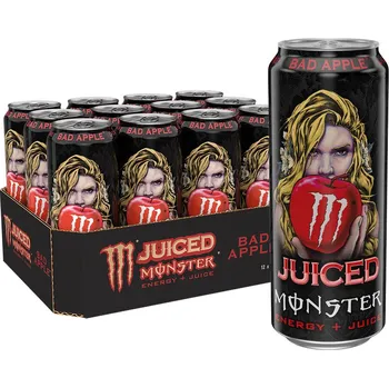 Energetický nápoj Monster Juiced Bad Apple 12x500ml HU