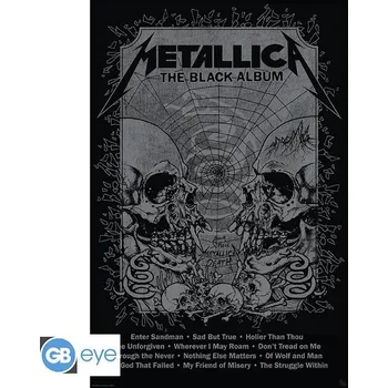 Plakát Metallica Plakát Maxi - Black Album 91,5 x 61 cm