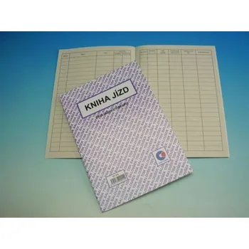 Tiskopis Kniha jízd A5 - firem.+souk.vozidl, 24str. /ET319/