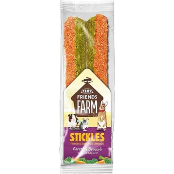 Pro hlodavce Supreme Tiny Farm Stick Carrot, Broccoli 100g 2ks