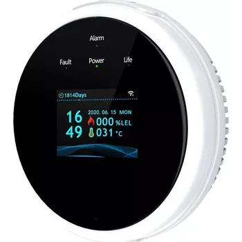 Bezpečnostní detektor Chytrý Wifi detektor úniku plynu Tuya (Wifi detektor plynu)