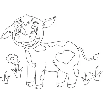 Pískohraní s.r.o. Šablona Telátko Velikost: 460 x 650 mm