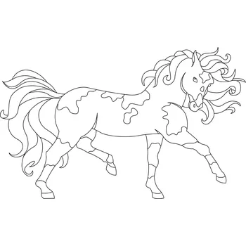 Pískohraní s.r.o. Šablona Kůň 2 Velikost: 148 x 210 mm