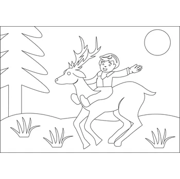 Pískohraní s.r.o. Šablona Pohádka Smolíček Pacholíček Velikost: 297 x 420 mm