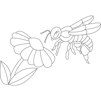 Pískohraní s.r.o. Šablona Včelka Velikost: 148 x 210 mm