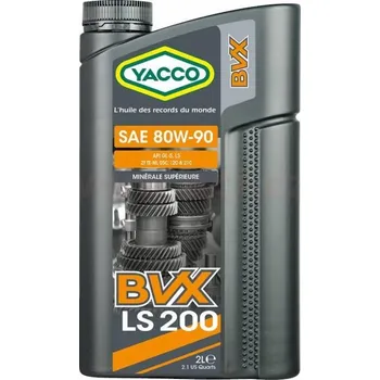Převodový olej YACCO převodový olej minerální BVX LS 200 80W90 2l
