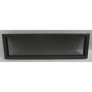 Větrací mřížka krbová mřížka komaxit - antracit 645x195