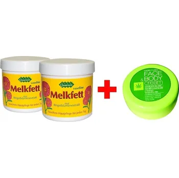 Kosmetická sada Dárková kosmetická sada Quartett tělová vazelína + pleťový krém