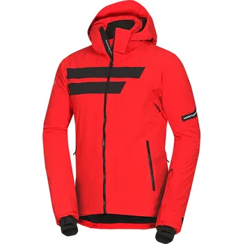 Northfinder VALERIO pánská bunda black red BU-5257SNW-277