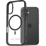 Kryt na mobil AlzaGuard Clear TPU Case Compatible with Magsafe pro iPhone 16 černé