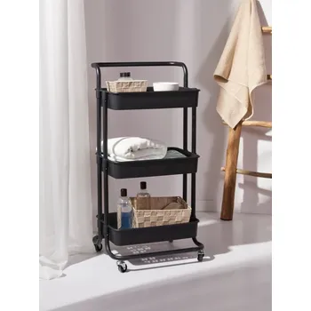 police Sinsay - Kovová nástěnná polička - černá - 1158Q-99X - 1158Q-99X-ONE-5